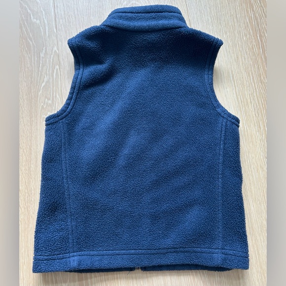 Navy Columbia Toddler Boys' Steens Mtn Fleece Vest (3T) - Picture 2 of 4